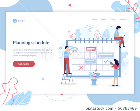 Time management web banner 50763469