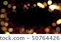 Space background bokeh, Colorful lights glow bokeh 50764426