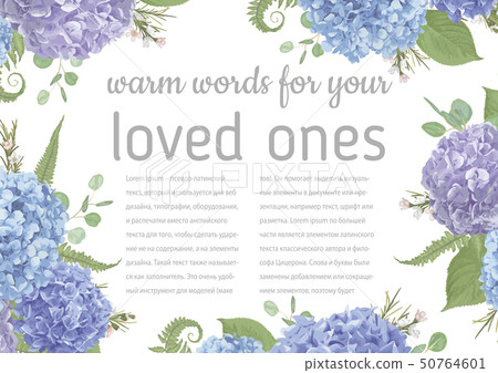 Wedding, watercolor card.Leaves, blooming branches Wedding, watercolor card.Leaves, blooming branches 50764601