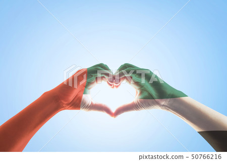UAE, United Arab Emirate national flag pattern  UAE, United Arab Emirate national flag pattern  50766216