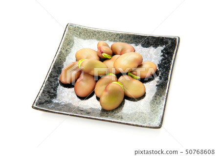 粉紅色的蠶豆 粉紅色的蠶豆 50768608