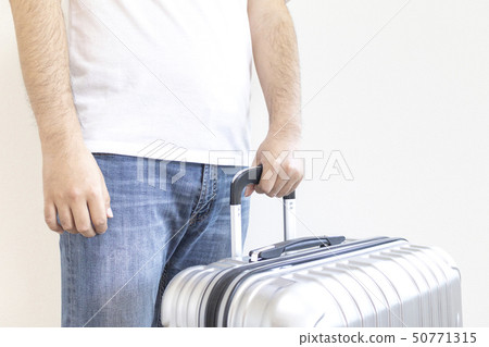 Men with a large suitcase Men with a large suitcase 50771315