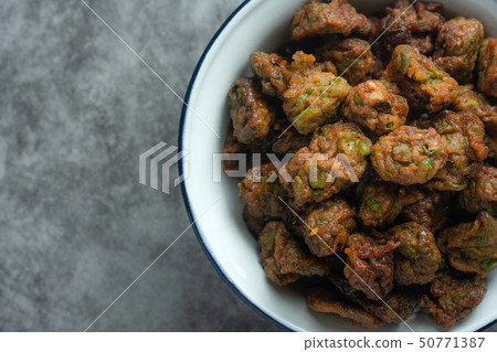 fried fish-paste balls of Thai Recipe. 50771387