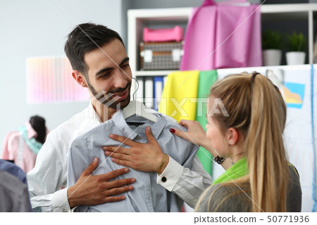 Assistant Buyer Fashion Tailor Profession Concept 50771936