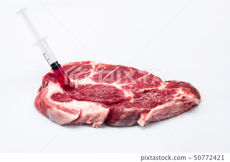 Hormone or Antibiotic contaminated meat - Hormone or Antibiotic contaminated meat - 50772421