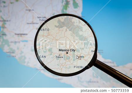 Mexico City, Mexico. Political map. Mexico City, Mexico. Political map. 50773359