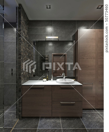 Cupboard with wash basin in the bathroom in the Cupboard with wash basin in the bathroom in the 50773460