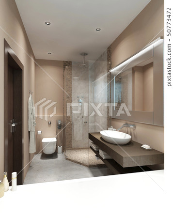 Design in Contemporary style bathrooms. 50773472