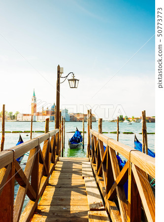 Pier in the Grand Canal, Venice Pier in the Grand Canal, Venice 50773773