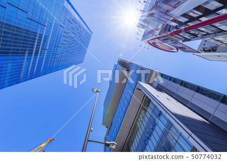 再開發進展的澀谷站前面的風景 50774032