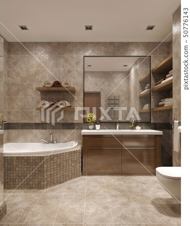 Modern style bathroom Modern style bathroom 50776143