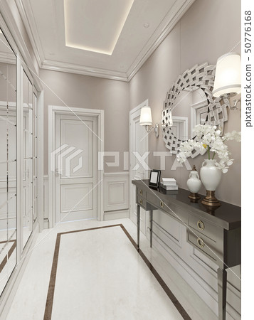 Bright Hallway Art Deco style 50776168