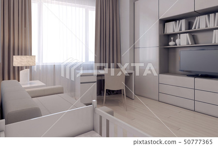 Living room avant-garde design 50777365