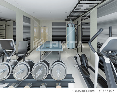 Gym modern style 50777407