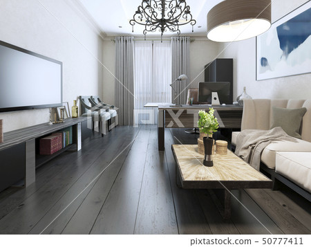 Negotiation room modern interior 50777411