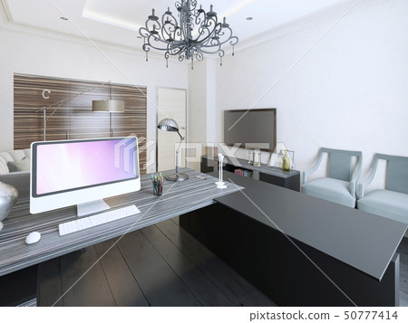 Working area contemporary style Working area contemporary style 50777414
