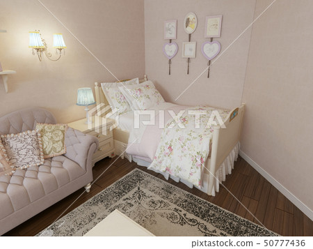 Cozy clasic bedroom design 50777436