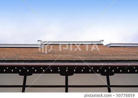 京都皇宮(京都皇宮)各種屋頂之間的屋頂 京都皇宮(京都皇宮)各種屋頂之間的屋頂 50778859