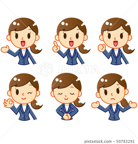 Women Poses for Suits (Navy) 50783291