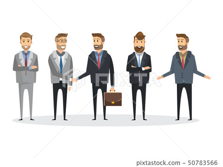 Business People teamwork ,Vector illustration in - Stock Illustration ...
