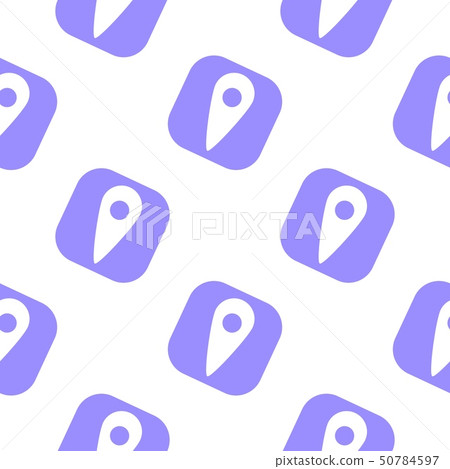 Location icon seamless pattern. Map pointer Location icon seamless pattern. Map pointer 50784597