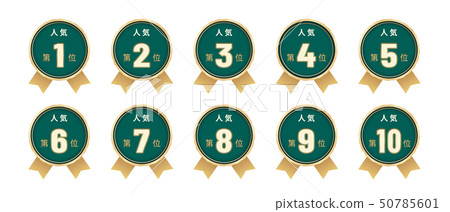 Popularity ranking Best 10 set 50785601