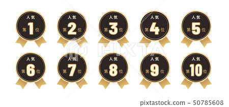 Popularity ranking Best 10 set 50785608