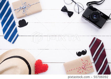 Happy fathers day concept background 50786092