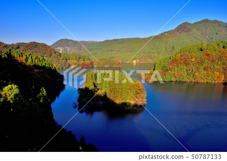 秋天的景色和美麗的風景 50787133