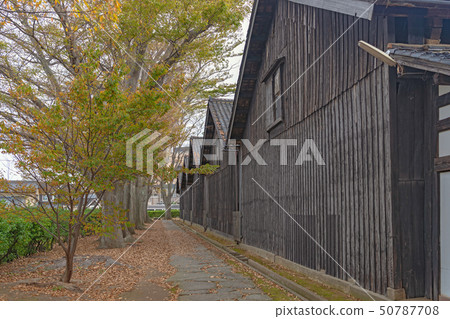 Autumn scenery of Yamai warehouse Autumn scenery of Yamai warehouse 50787708