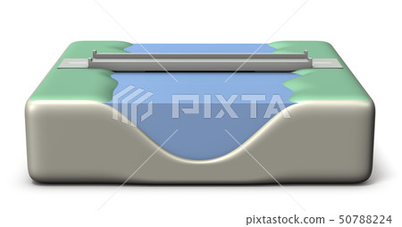 Rendered image representing the river just before Rendered image representing the river just before 50788224