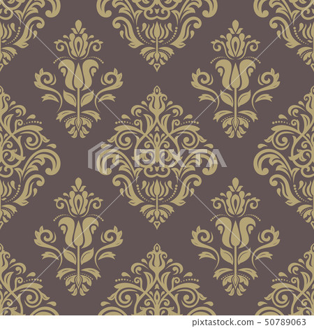 Damask Seamless Vector Pattern 50789063