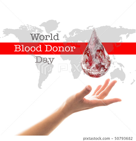 World blood donor day for donation charity concept World blood donor day for donation charity concept 50793682