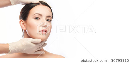 Female derma rejuvenate treatment. Doctor in 50795510