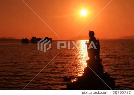 真嗣湖日落 50795727