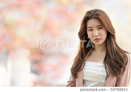 Model expressionless beauty 50798651