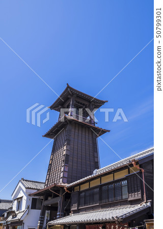 Koedo gawagoe The scenery of the bell and the street with bells 50799301