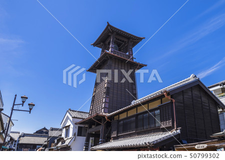 Koedo gawagoe The scenery of the bell and the street with bells 50799302