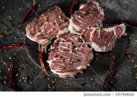 secreto iberico, pork cut from spanish iberian secreto iberico, pork cut from spanish iberian 50799689