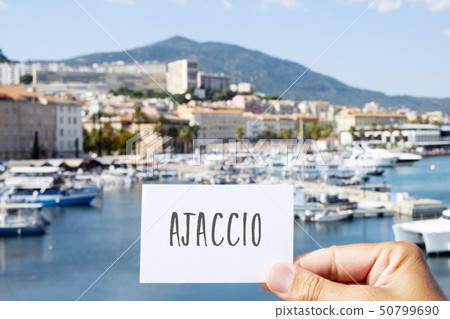 man at the Port of Ajaccio, in Corsica, France man at the Port of Ajaccio, in Corsica, France 50799690