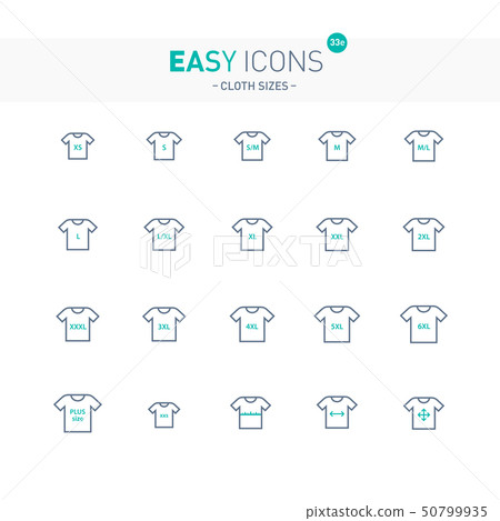 Easy icons 33e Cloth size 50799935
