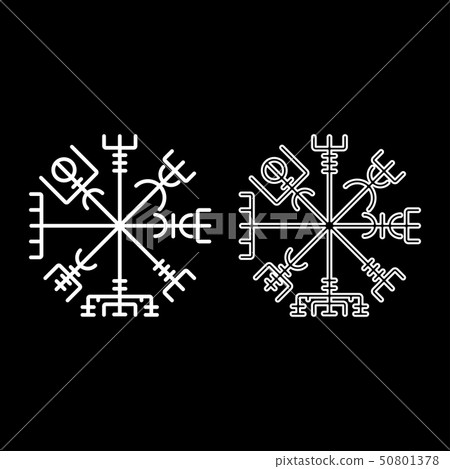 Vegvisir runic compass galdrastav Navigation Vegvisir runic compass galdrastav Navigation 50801378