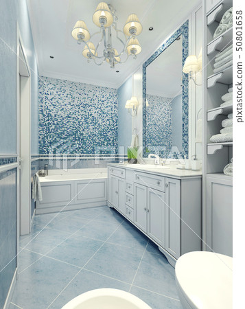 Bathroom art deco style Bathroom art deco style 50801658