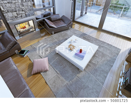 Soft furniture in living room 50801725