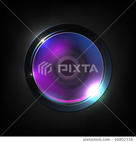 Realistic High Quality Photo Optical Lens Vector Realistic High Quality Photo Optical Lens Vector 50802338