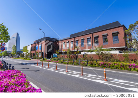 馬林和步行橫濱景觀 50805051