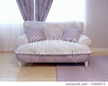 Luxury single sofa in empty room 50806675