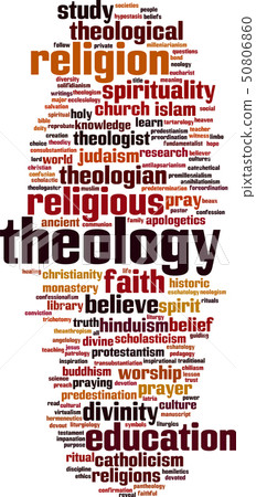 Theology word cloud - Stock Illustration [50806860] - PIXTA