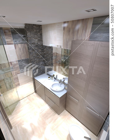 Beautiful Large Bathroom in Luxury Home Beautiful Large Bathroom in Luxury Home 50807007