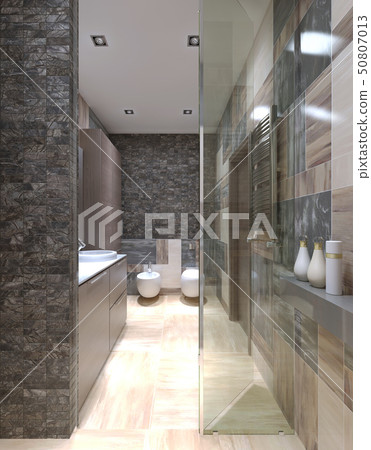 Contemporary bathroom design 50807013